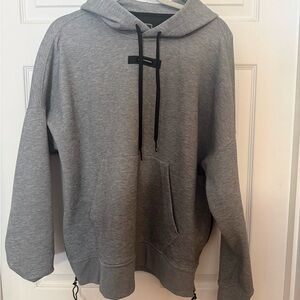 Women’s Large Grey On Hoodie.